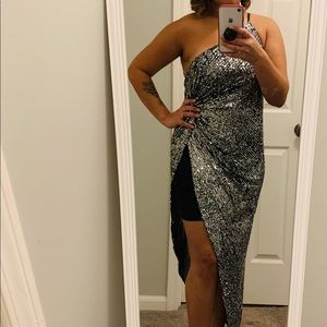 Akira One Shoulder Dress